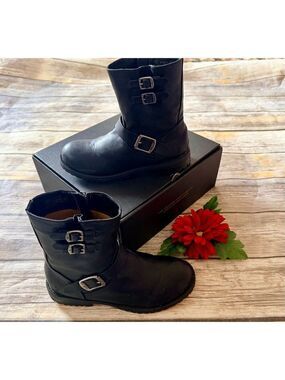 FRYE VERONICA BUCKLE BOOTS